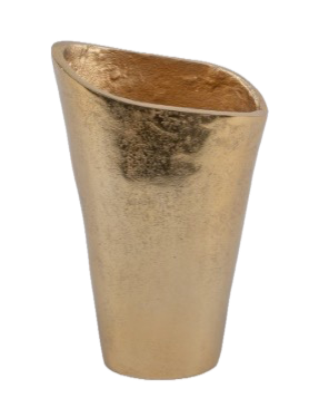 Vase doré