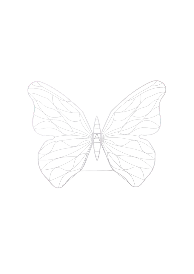 Papillon métal