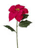 6 tiges de poinsettia Rouge
