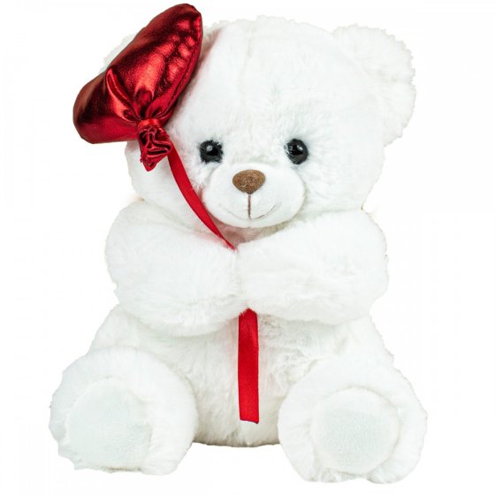 Ours blanc ballon