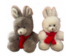 Peluche lapin écharpe