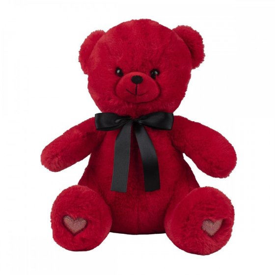 Ours rouge coeur