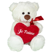 Ours écru coeur