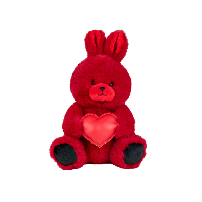 Lapin rouge coeur