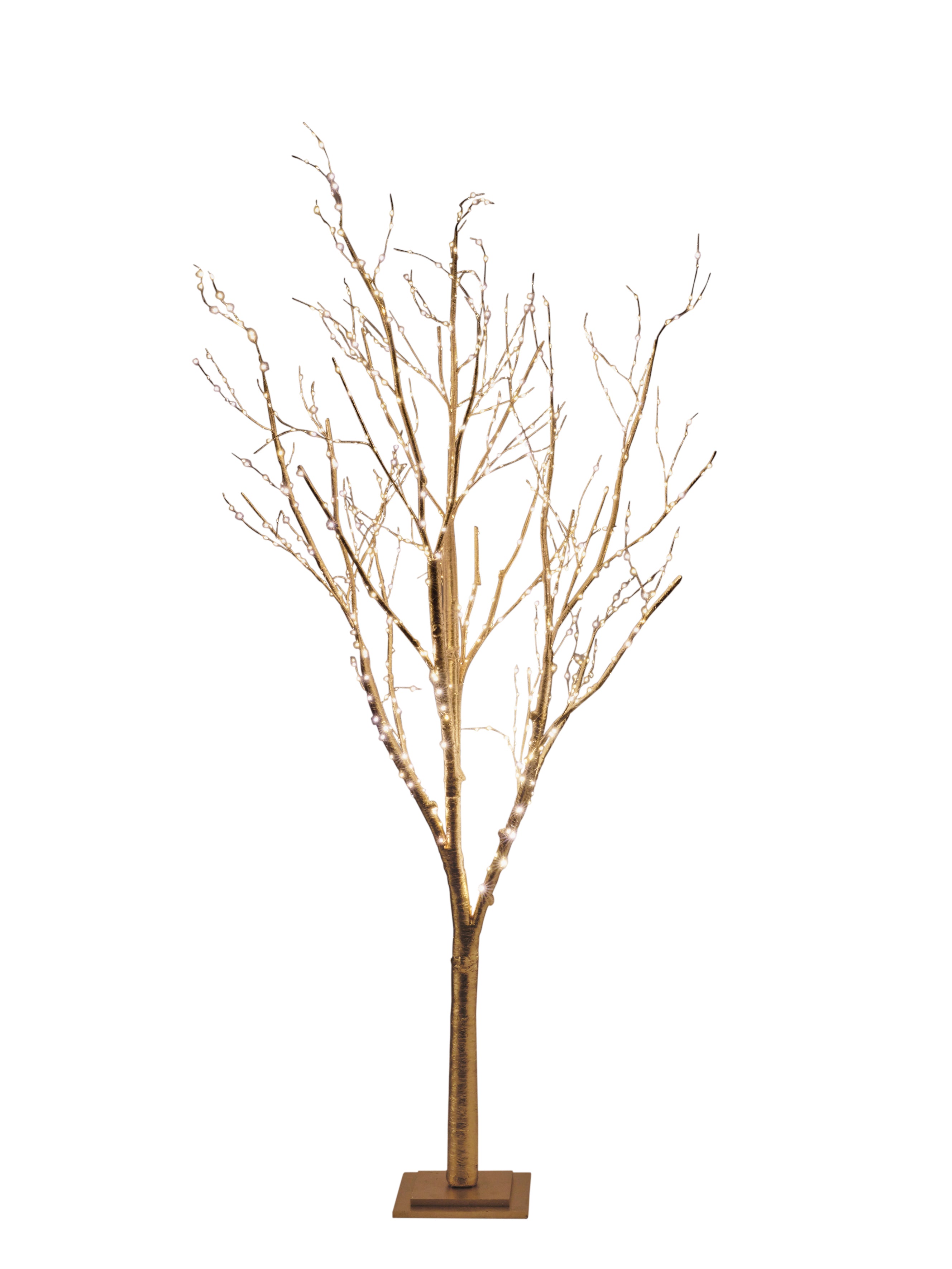 Arbre or lumineux