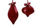 Assortiment boule floqué bordeaux