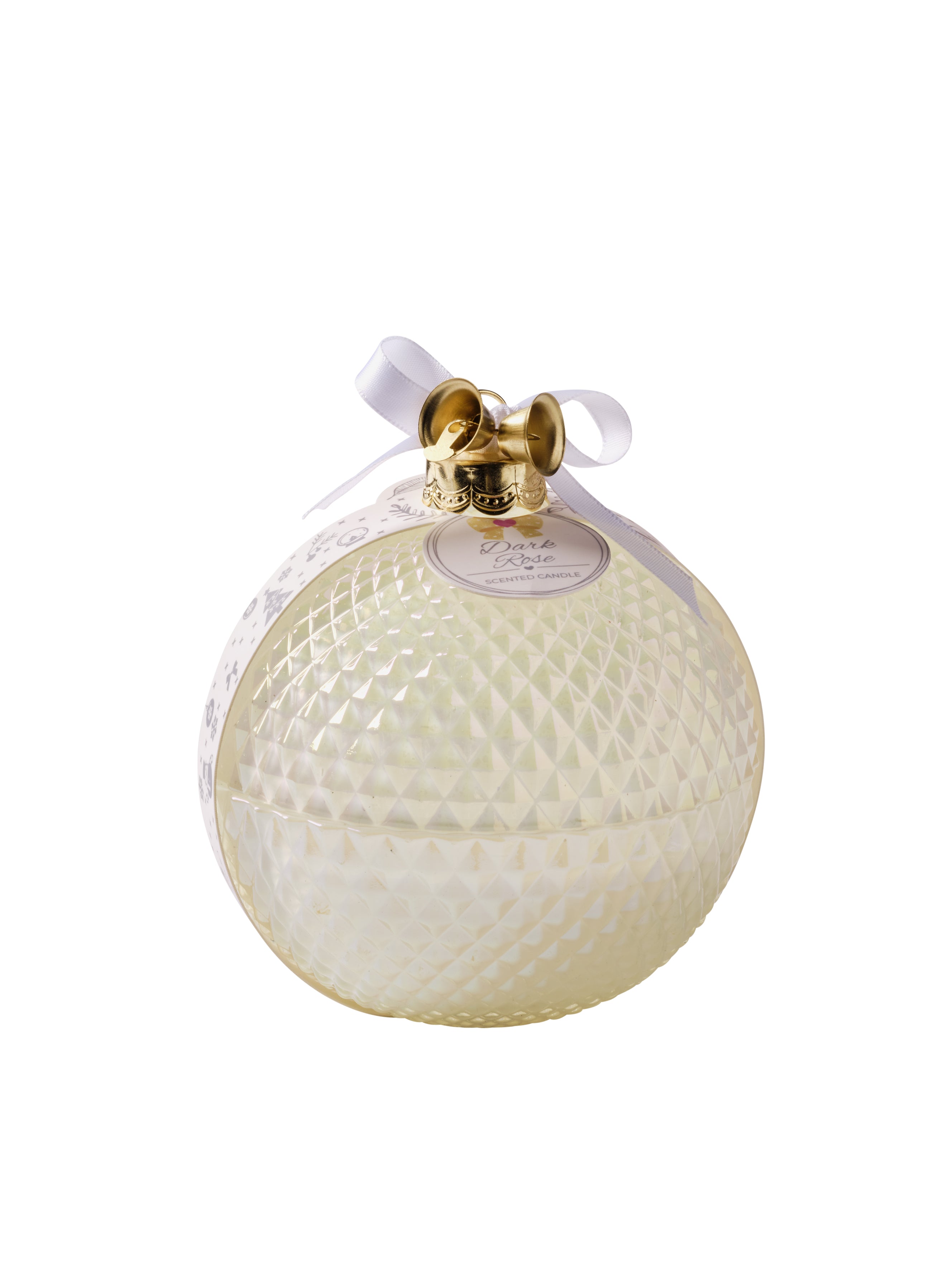 Bougie en boule de Noël