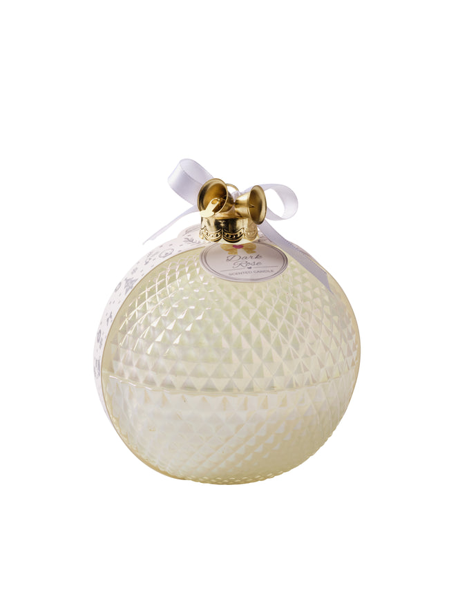 Bougie en boule de Noël