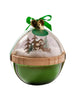 Bougie en boule de Noël VERT