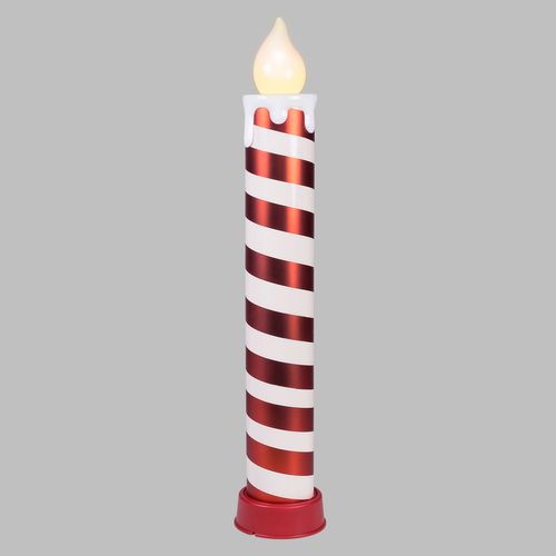 Bougie Géante O&G Blanc Rouge