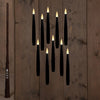 Bougies LED flottantes noir