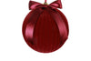 Boule floqué bordeaux