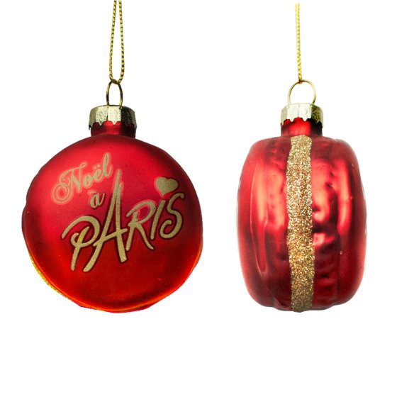 Boule Noel Macaron