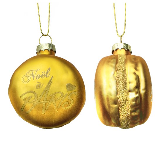 Boule Noel Macaron