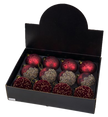 Boules En Verre vert avec motif