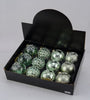 Boules En Verre vert et blanc
