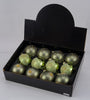 Boules En Verre vert et Or