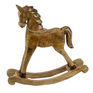 CHEVAL EN BOIS