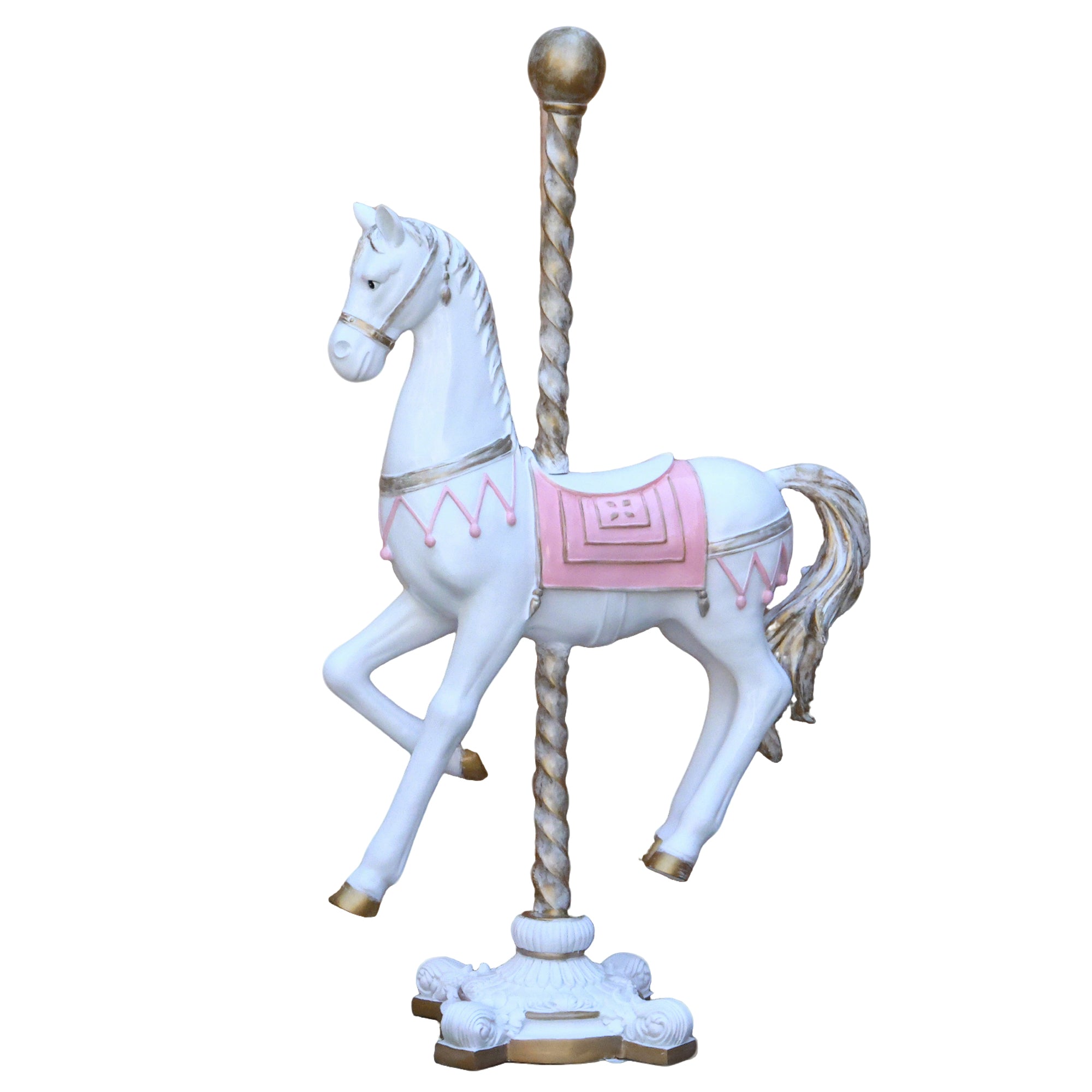 CHEVAL EN RESINE XXL