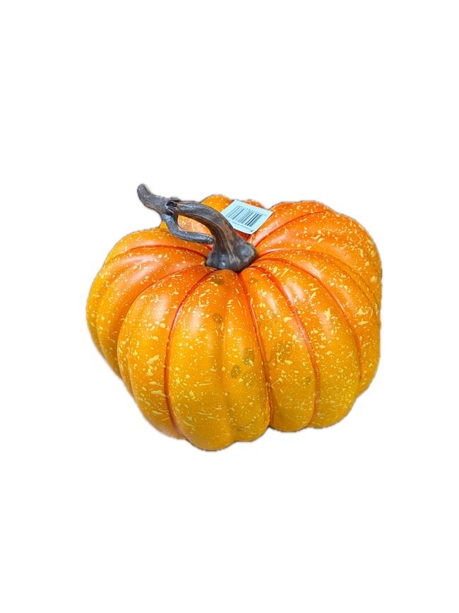 Citrouille realiste orange