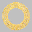Couronne 3D HDM Blanc Silver Metal Pro