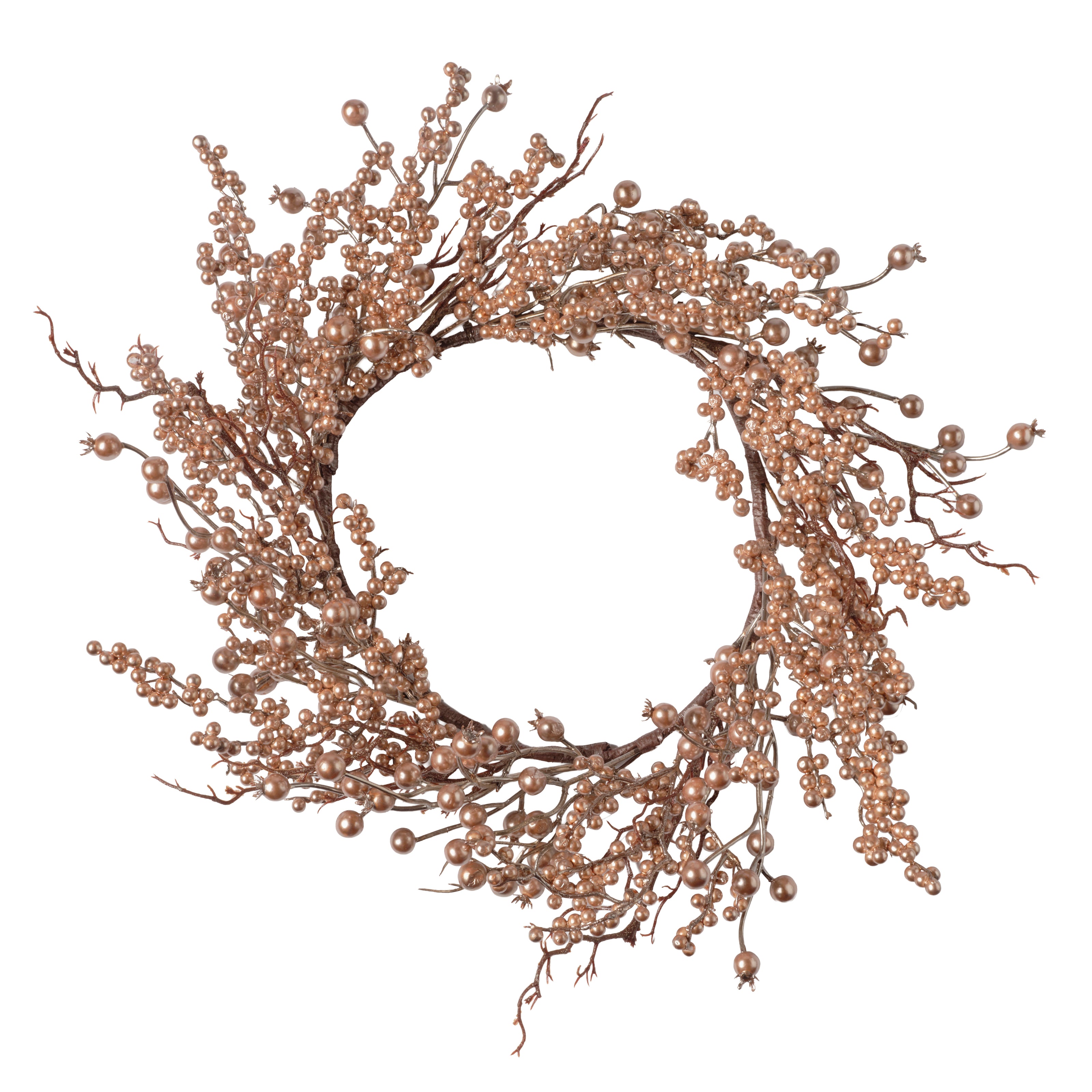 Couronne de baies champagne