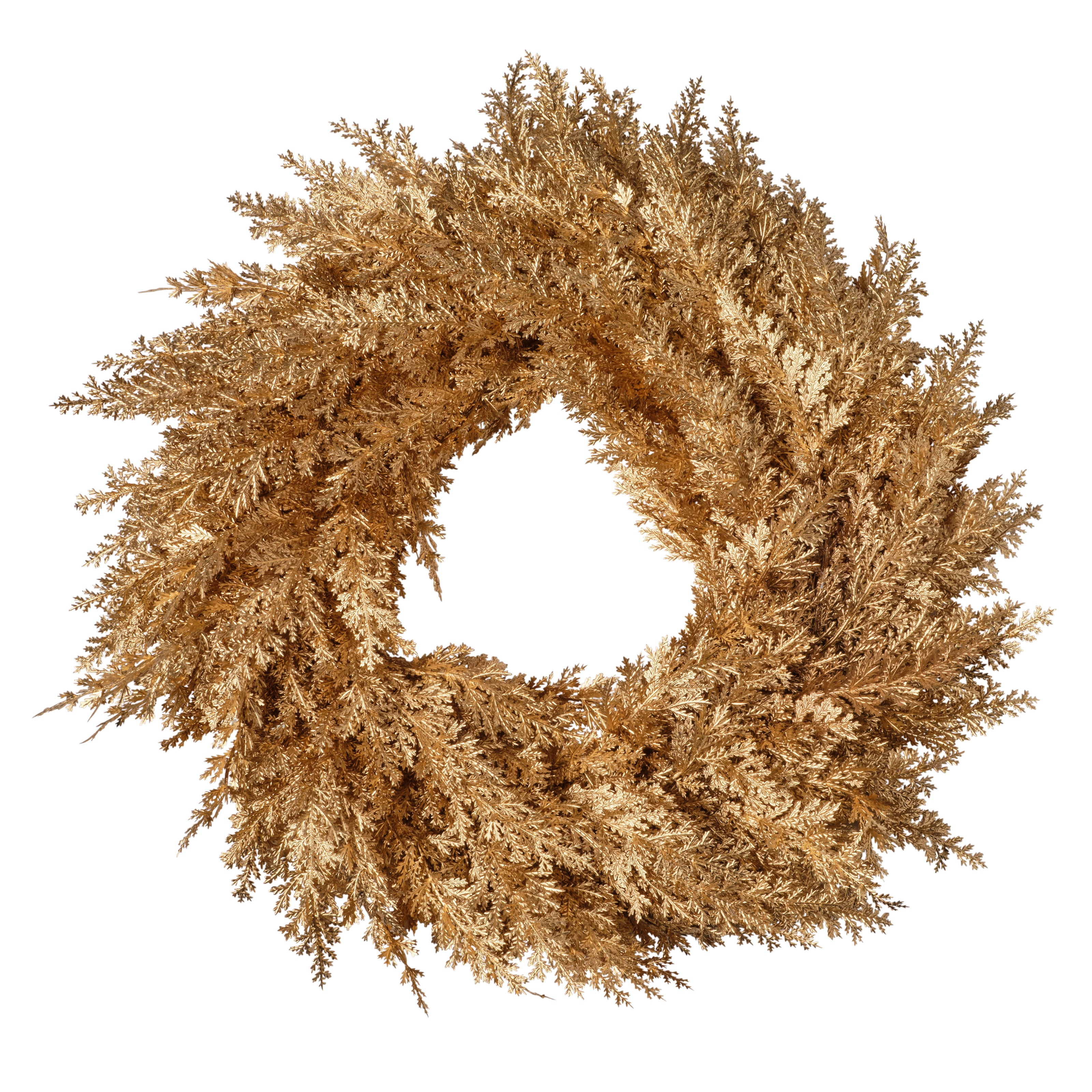 Couronne de cyprés doré