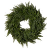 Couronne de cyprés vert