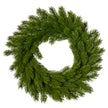 Couronne de pin vert
