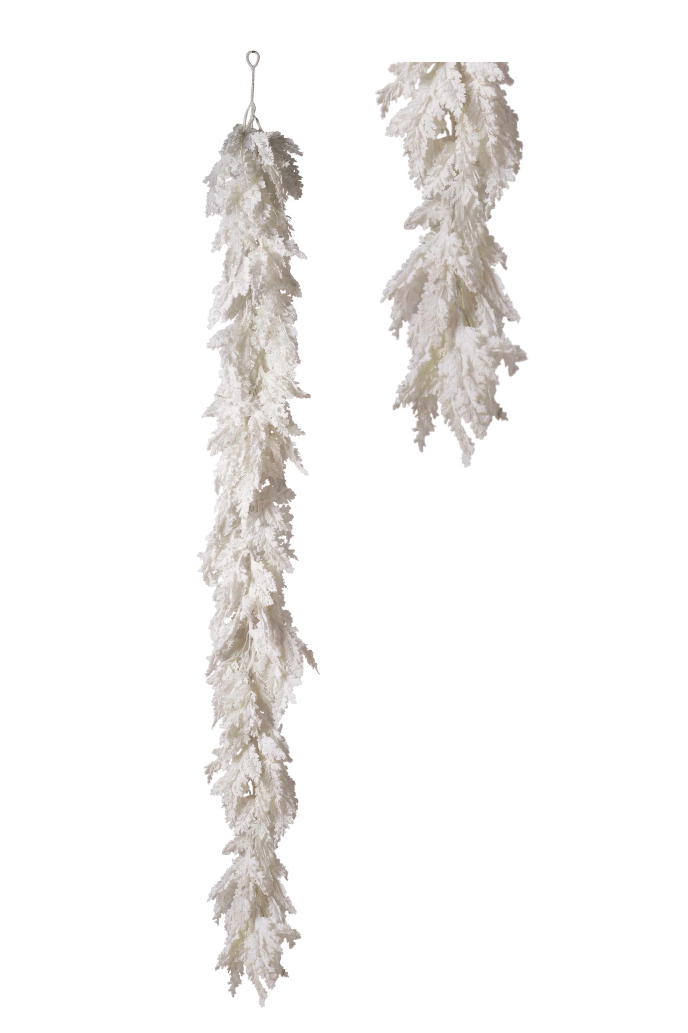 Guirlande de cyprés blanc