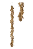 Guirlande de pin doré