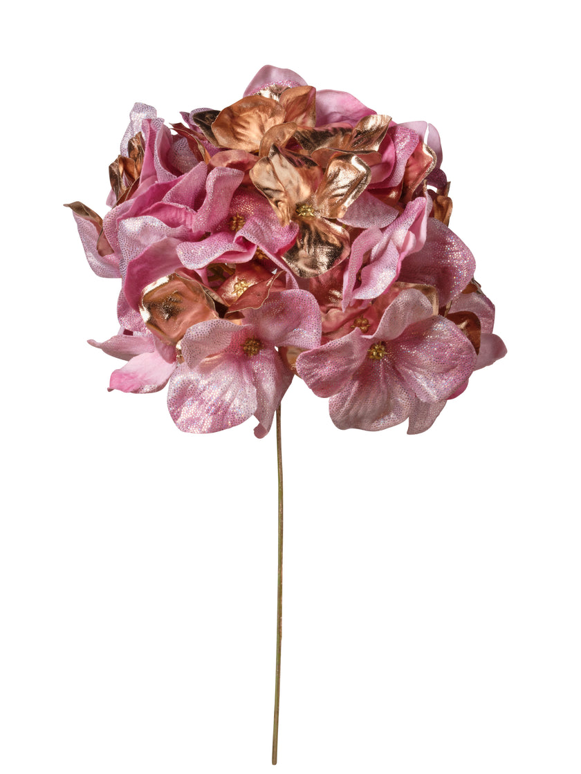 Hortensia métallique