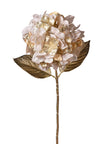Hortensia métallique sur tige