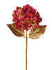 Hortensia métallique sur tige