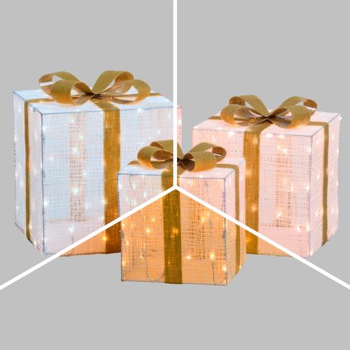 Lot 3 Paquets Cadeaux 3D