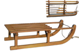 LUGE EN BOIS