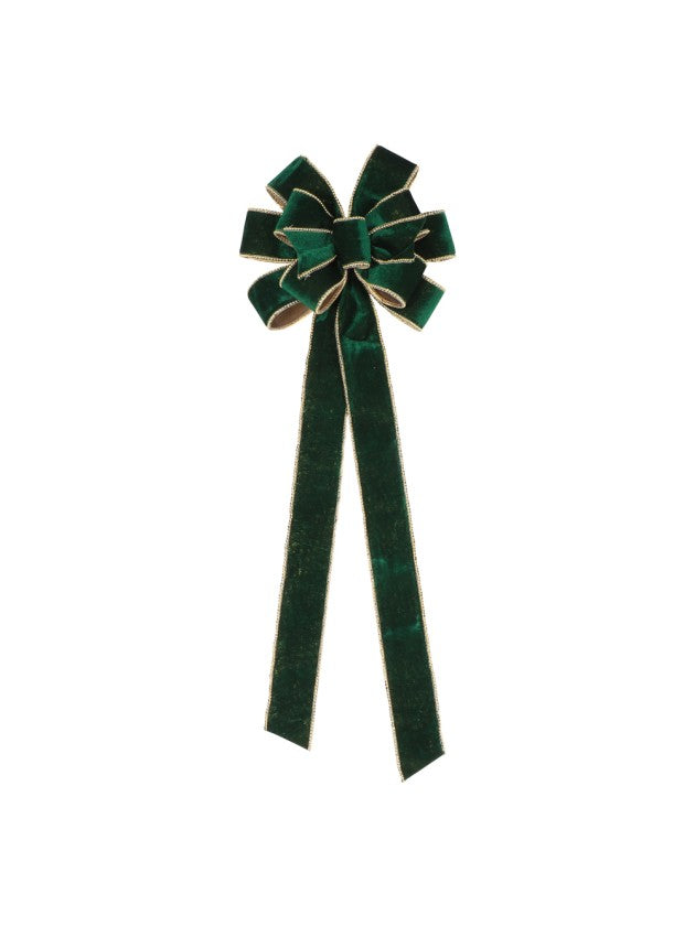 Nœud velours vert