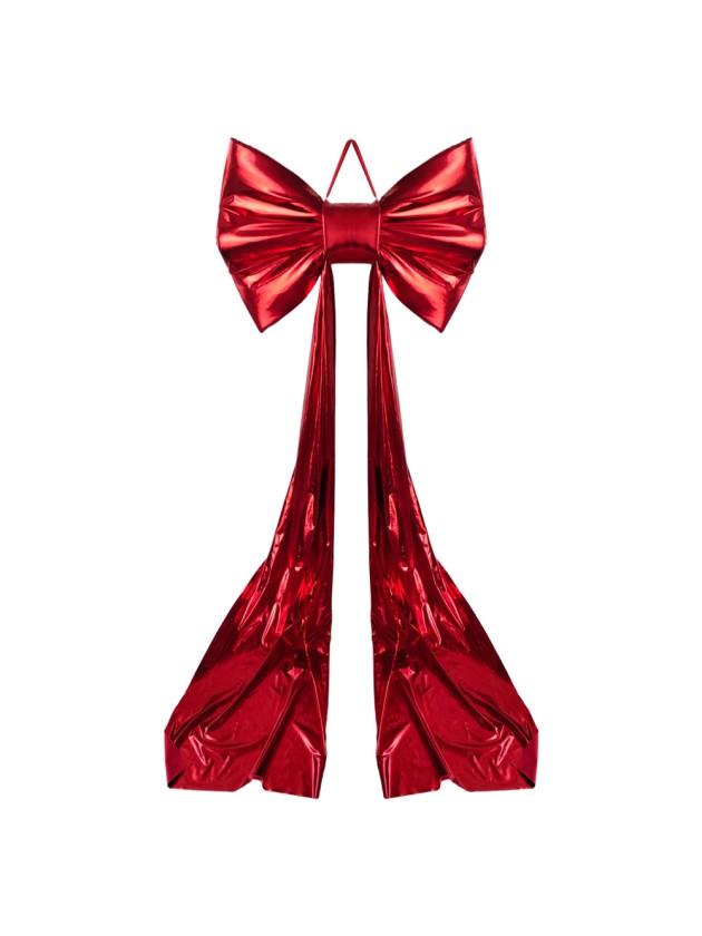 Noeud Brillant rouge XXL