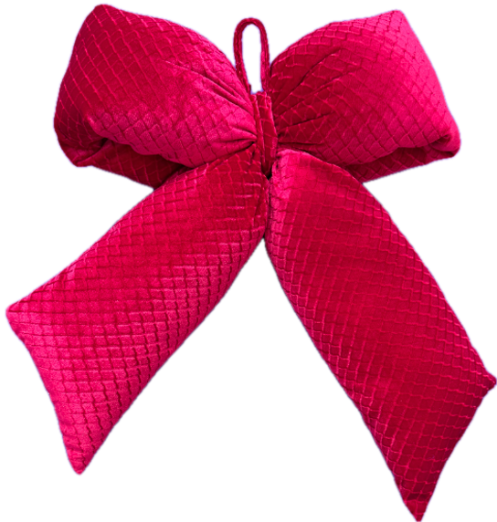 NOEUD ROUGE TEXTURÉ