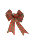 Noeud scottish rouge et vert