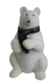 Ours Blanc assis