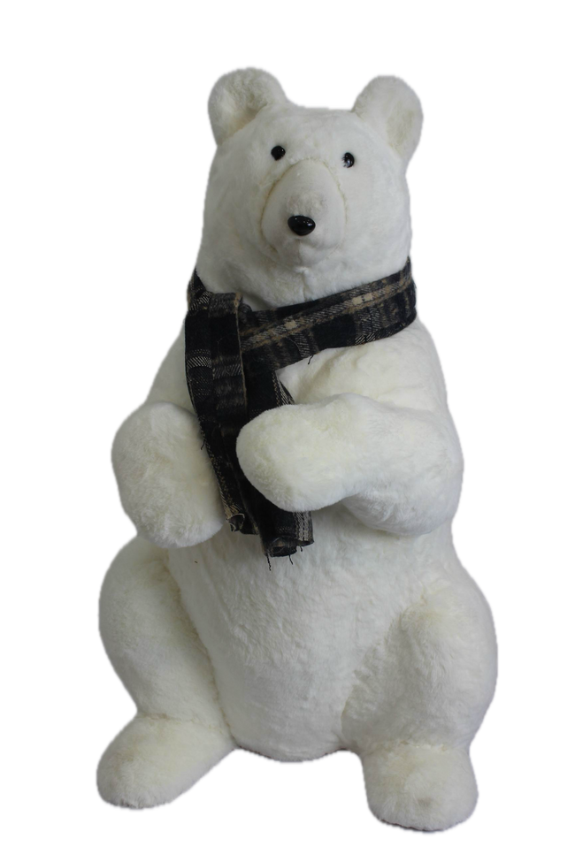 Ours Blanc assis