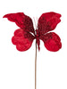 Papillon à paillettes sur branche