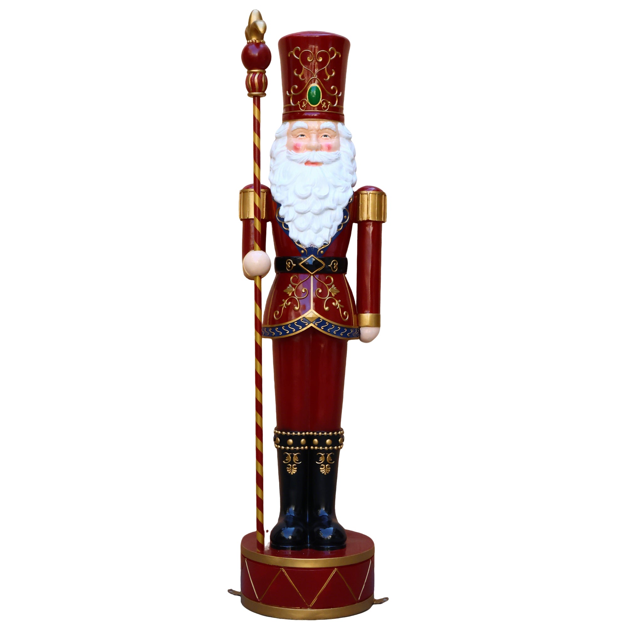 Père Noël géant pantalon rouge