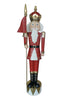 Père Noël géant rouge