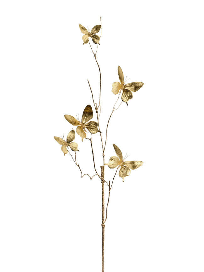 Piquet de 5 papillons
