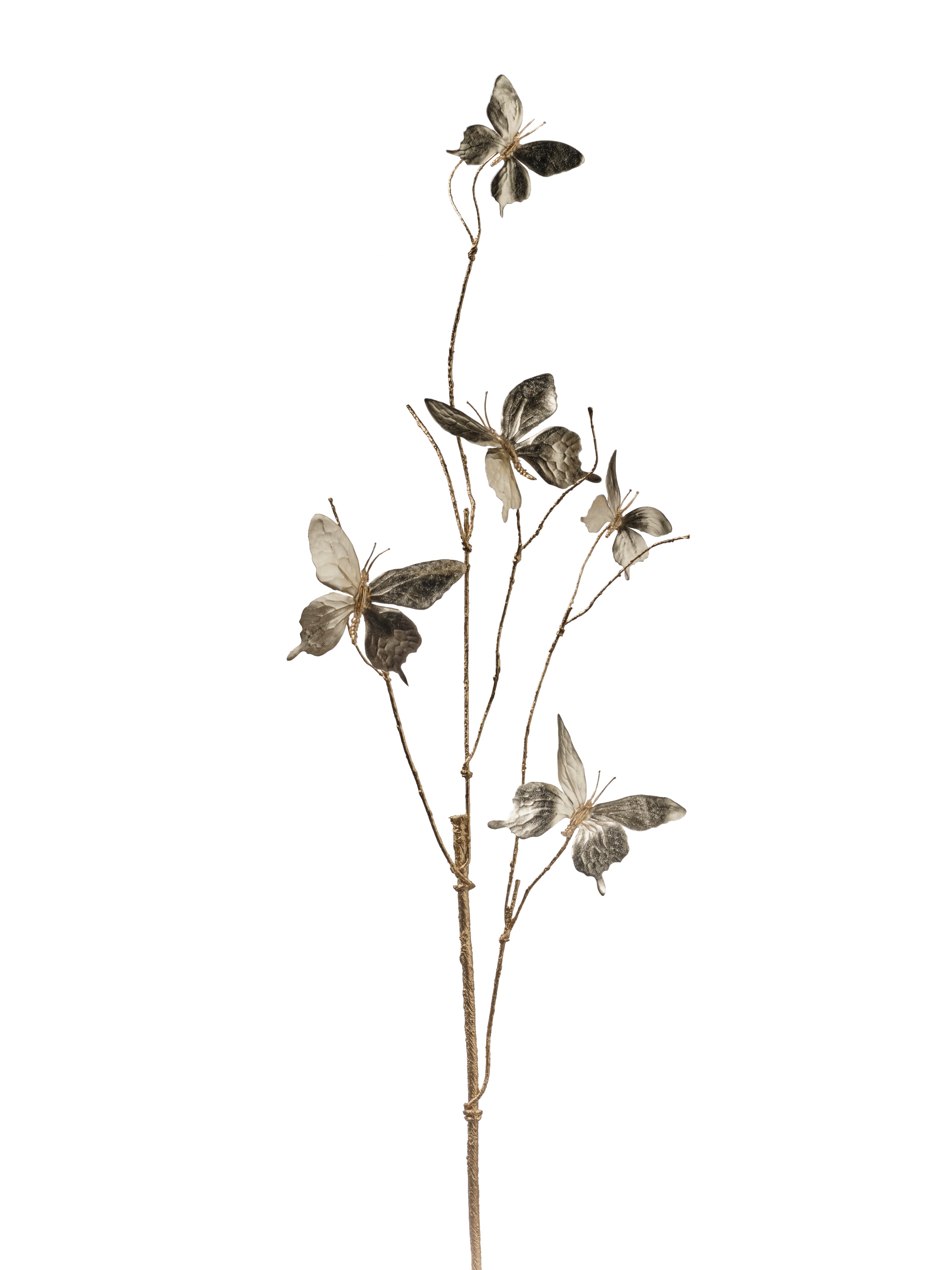 Piquet de 5 papillons