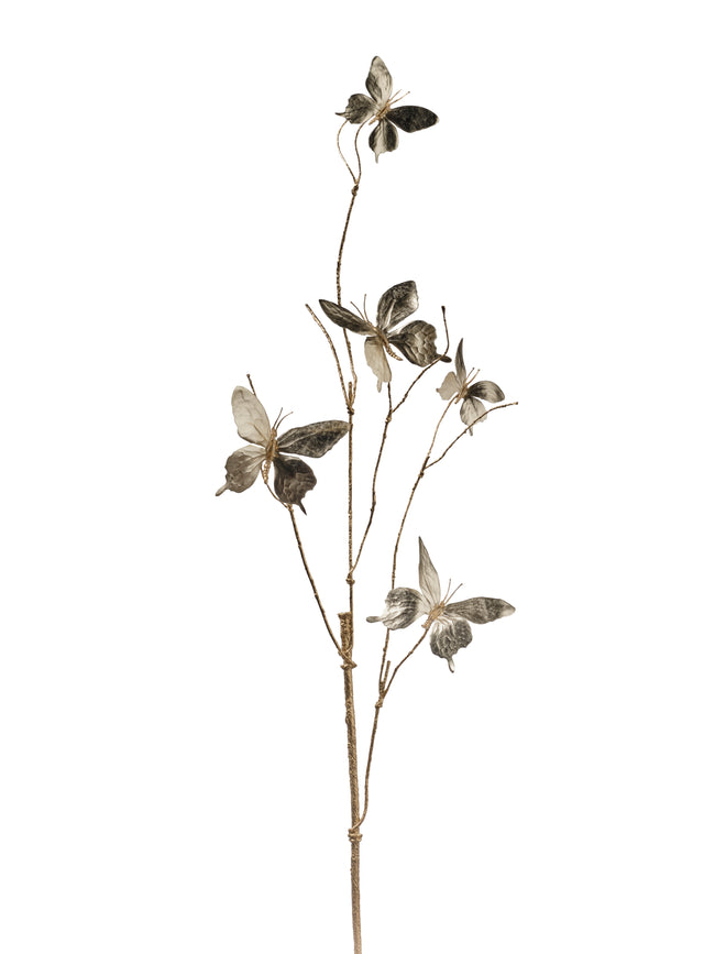 Piquet de 5 papillons