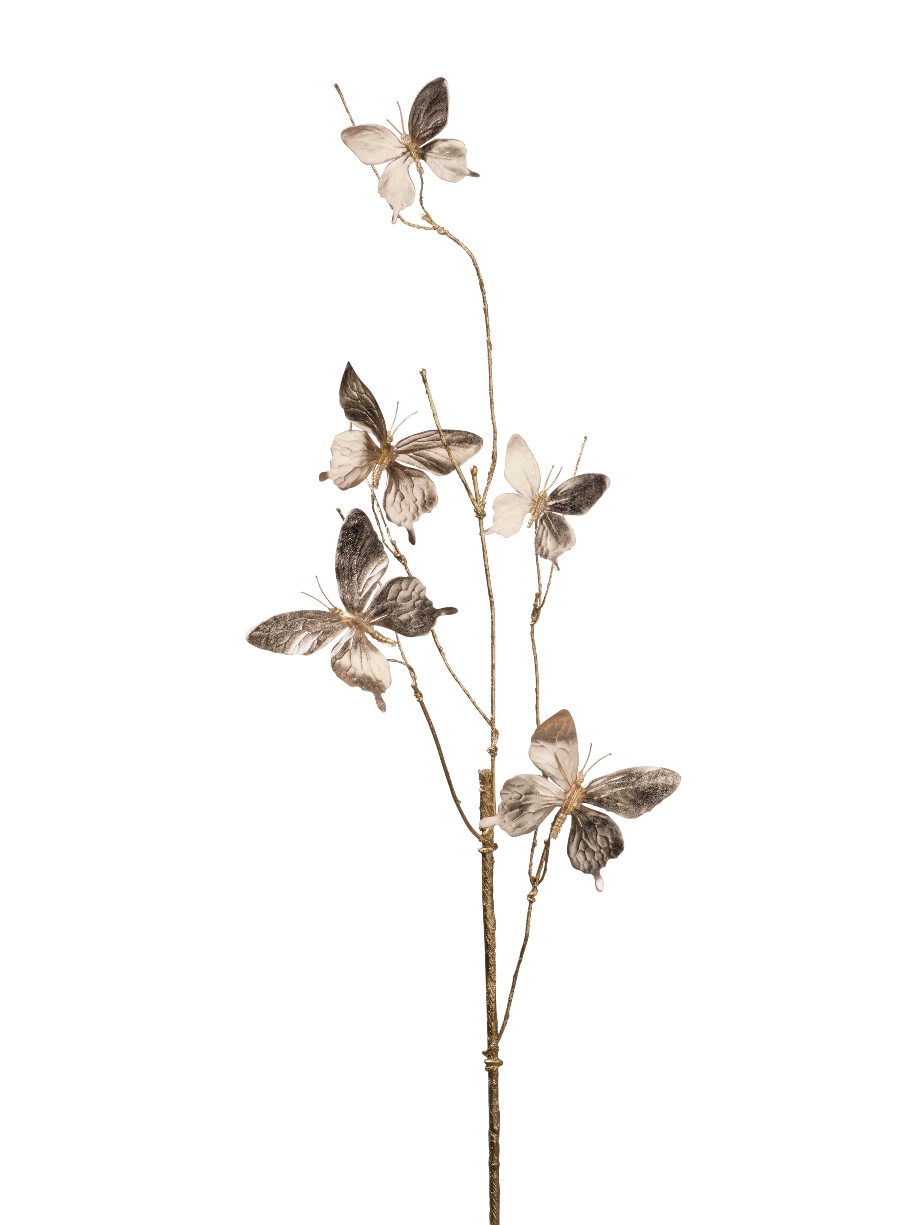 Piquet de 5 papillons
