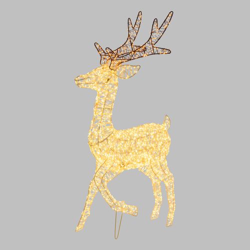 Renne 3D patte levée Metal Pro
